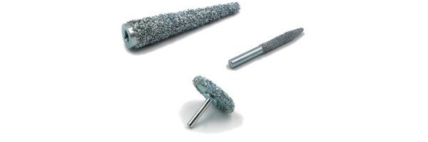 Schleifkegel, Schleifkugel und Pencil Rasp