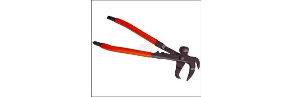 Auswuchtgewicht-Zange