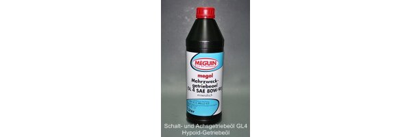 Schalt- und Achsgetriebeöle Hypoid GL 4