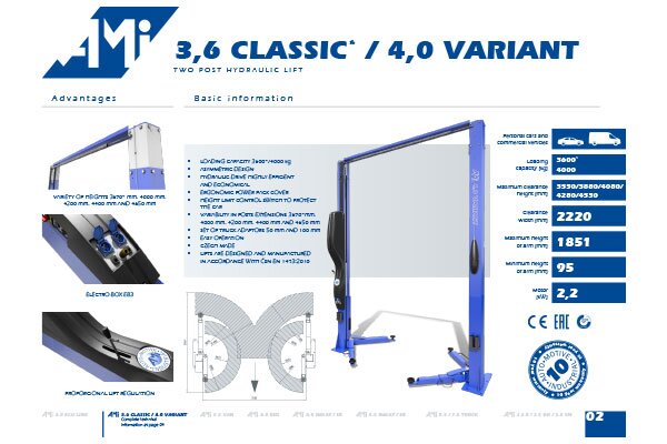Das Bild zeigt die AMI Classic 30 Radauswuchtmaschine in Grau und Blau mit montiertem Rad, Displayeinheit, Bedientasten und seitlicher Werkzeugablage, aufgestellt in einer Werkstattumgebung.