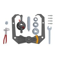 Auswuchtmaschine 230V V540 2D  Eingabe mit LCD Bildschirm...