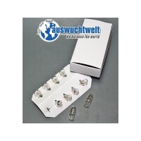 Standlicht- / Blinker Birne W5W 12V 5W Glassockel 10er...