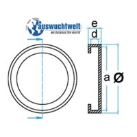 Gummiteller Hebebühnen 105mm, Koni / Bradbury / Herkules / Teclamit / Majorlift