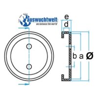 Gummiteller Hebebühnen 120mm, Maha / Slift / Automaster