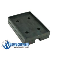 Gummiteller Hebebühnen 118x83x26 mm, Bradbury / Dunlop / Silent
