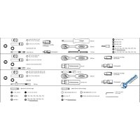 Steckschlüsselsatz komplett im Koffer 6,3 (1/4 Zoll)...
