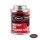 Auf dem Bild ist eine silberne Metalldose mit Schraubdeckel zu sehen, auf deren vorderem Etikett in rot, schwarz und weiß das Logo TECH Tire Repairs steht und die Aufschrift HEAVY DUTY BLUE VULCANIZING FLUID, NET CONTENTS 235 ml (8 FL. OZ.) sowie ein Barcode zu lesen ist.