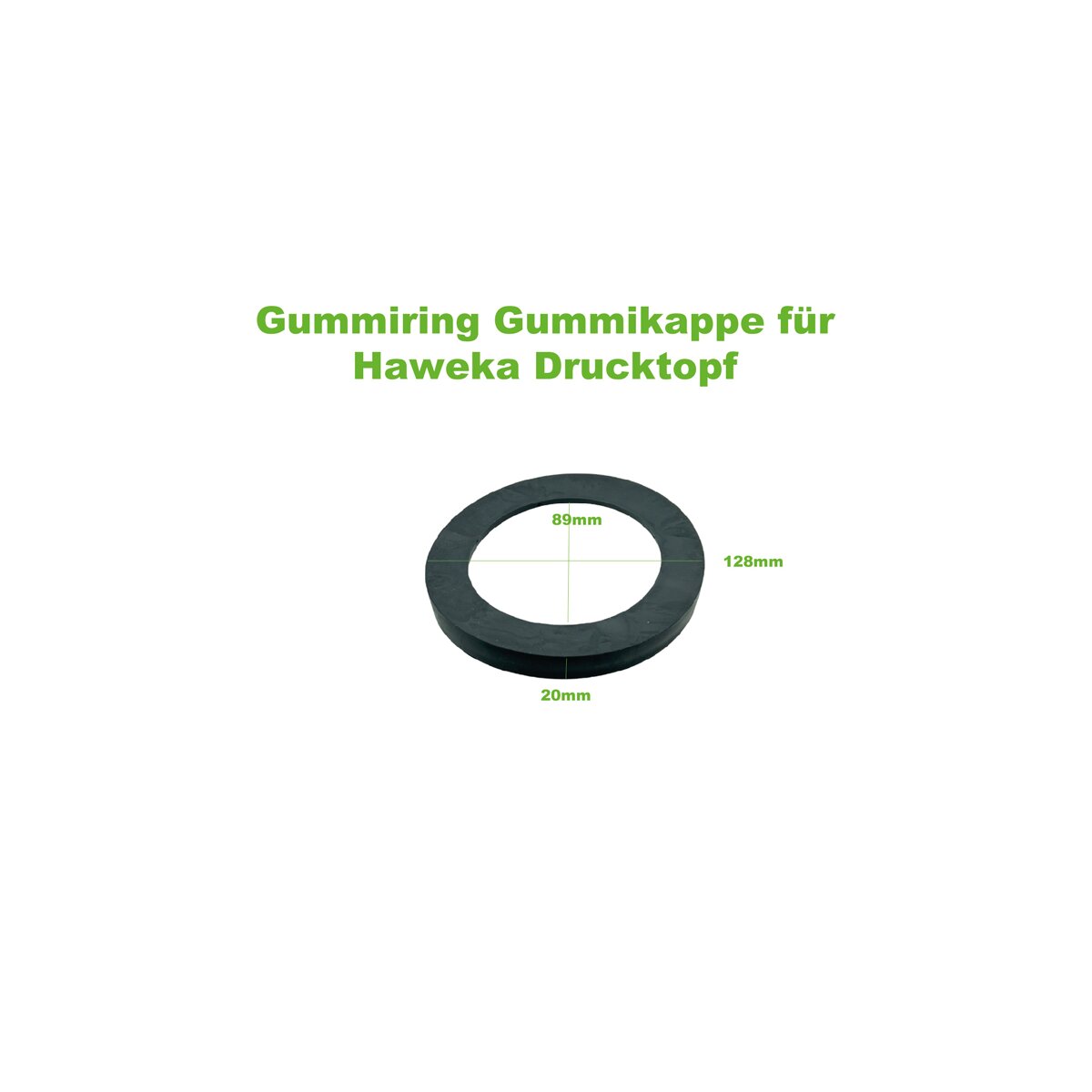 Produktbild von Konische Gummikappe 75–90 Mm – Als Schutzstopfen, Abdichtung Für Rohre, Labor & Co., Schwarz, 1 Stück