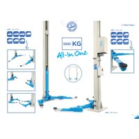 OMCN 5,5t Elektrohydraulische 2-Säulen Hydraulik...