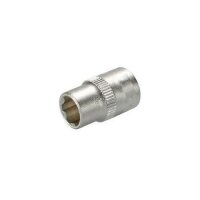 Das Bild zeigt einen metallischen Adapter oder...
