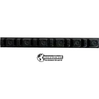 Motorrad Klebegewichte SCHWARZ 45g Riegel für...
