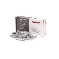 Das Bild zeigt ein silberfarbenes, gebogenes...