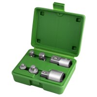 Steckschlüssel, Nuss Adapter Satz mit 6 Adaptern...