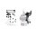 Hofmann monty 3300-24 racing SmartSpeed GP plus, 2-Drehzahlen, max 24" Spannteller inkl. Hilfsarm