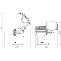 Hofmann Megaplan megaspin 420 Auswuchtmaschine mit Laser,...