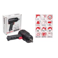 Proxima PX23 1/2" Schlagschrauber mit 1600Nm Twin...
