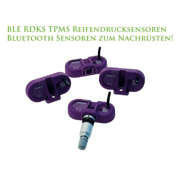 Max Tire Inside RDKS TPMS Reifendrucksensor BLE Retrofit Kit Nachrüst ...