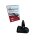 Das Bild zeigt eine Produktverpackung und einen separaten Sensor. Auf der Verpackung steht „RiteSensor Programmable Replacement TPMS Sensor“. Die Verpackung ist hauptsächlich weiß mit roten und schwarzen Akzenten und zeigt eine Abbildung des Sensors. Der Sensor im Vordergrund ist schwarz und hat einen kurzen zylinderförmigen Aufsatz. Das Produkt ist für Fahrzeugreifen gedacht und dient zur Überwachung des Reifendrucks.