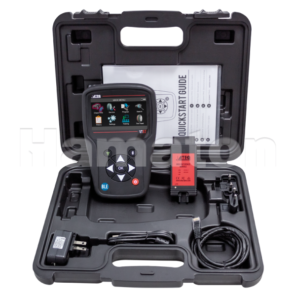 ATEQ VT57 Diagnosegerät TPMS RDKS Programmiergerät Ein- und Auslesegerät mit OBD II Modul und Touchscreen + Bluetooth