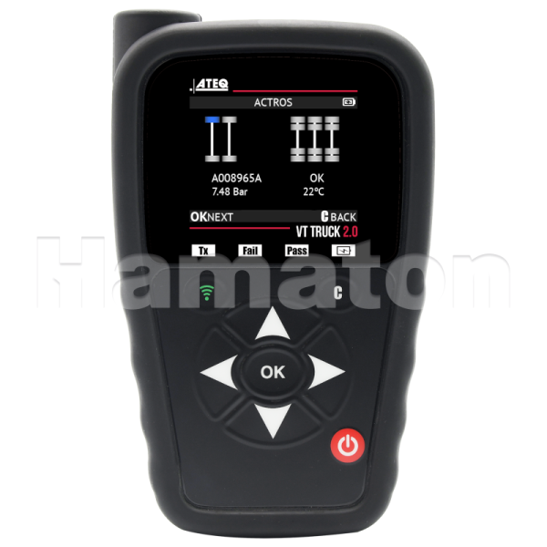 ATEQ VT Truck Diagnosegerät TPMS RDKS Programmiergerät Ein- und Auslesegerät mit OBD II Modul