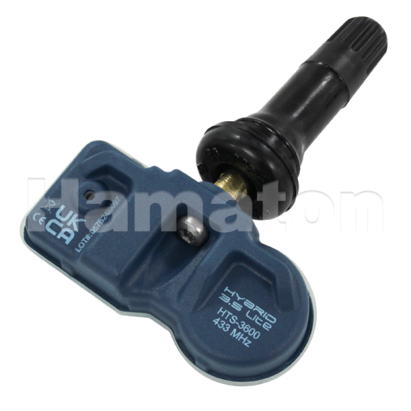 Hamaton Hybrid Lite 3.5 EU-Pro Universal Sensor, RDKS TPMS Reifendrucksensor Programmier- und Konfigurierbar mit Gummiventil 433MHZ