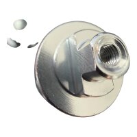 Hamaton Alu Clamp In Ventil Chrom  für Hamaton EU-Pro Hybrid 3.5, Tech und Schrader Sensoren