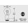 Stoplichtbirne 12V 21/5W BAY15d 10er Pack