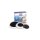 Das Bild zeigt eine Produktverpackung mit der Aufschrift „APP Auto-Plast Produkt Smart Backing Pad 3in1“ und davor drei verschiedene schwarze Polier- oder Schleiftelleraufsätze mit weißem Rand, die zu dem Set gehören.