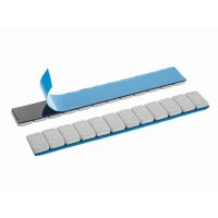 6Kg Kleberiegel 100 Stück 12x5g Klebegewichte mit Abrisskante, Kunststoffbeschichtet