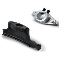 Das Bild zeigt zwei technische Bauteile vor weißem...