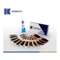 24 Schlauchflicken oval 52x32 mm incl. 20ml...