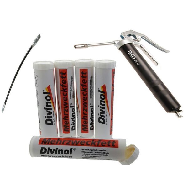 mit Einhand Fettpresse